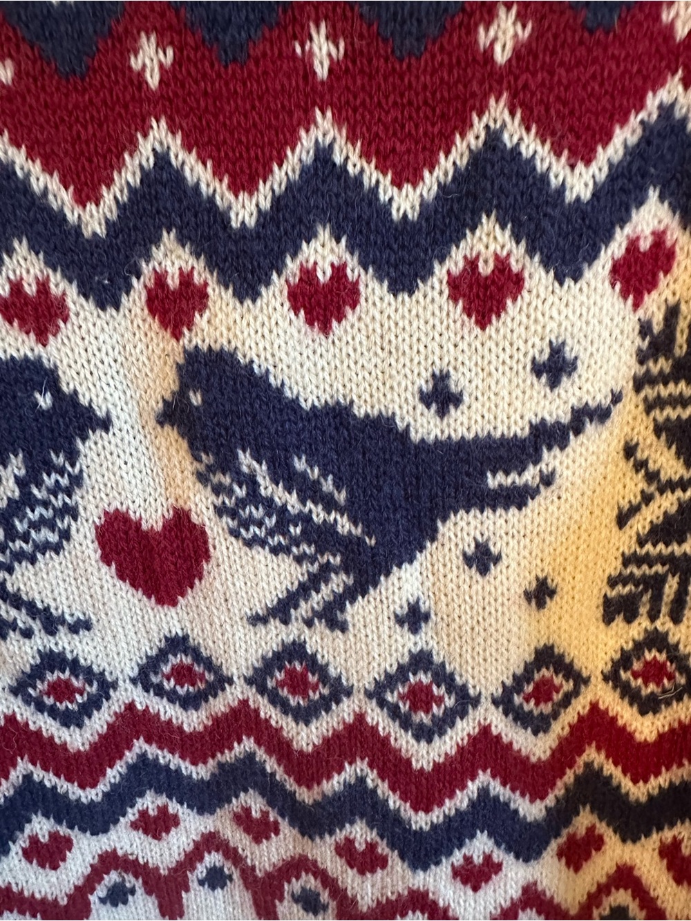 Kiel James Patrick Lovebird Fair Isle Sweater - Picture 5 of 6